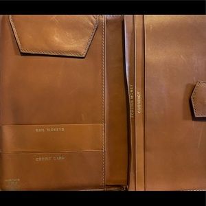 Vintage Horchow  wallet—evokes travel& history